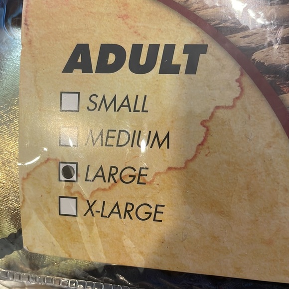 King of Egypt costume adult large - Picture 2 of 3